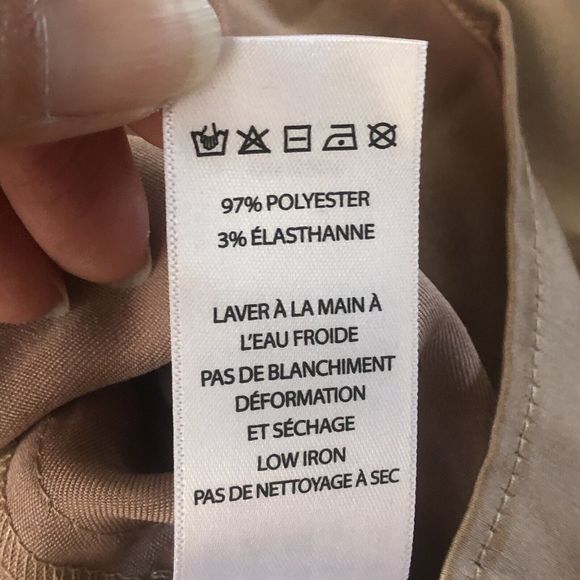 sincerely jules Crop Front Tie Blouse Small Rose Gold - Picture 11 of 13